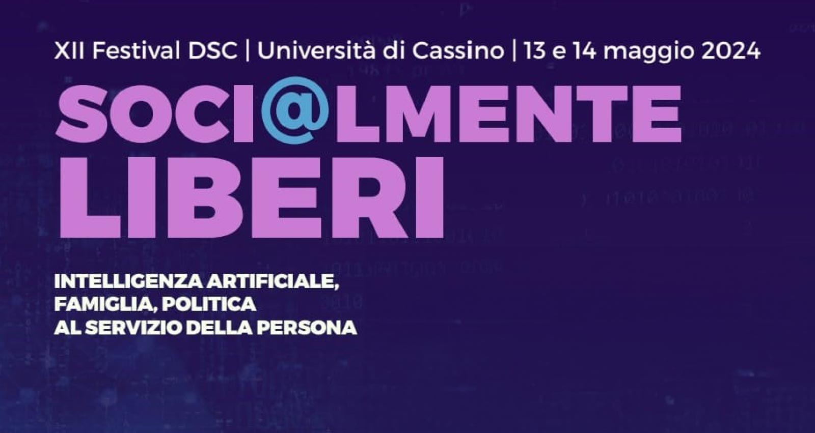 XII Festival DSC - Università di Cassino